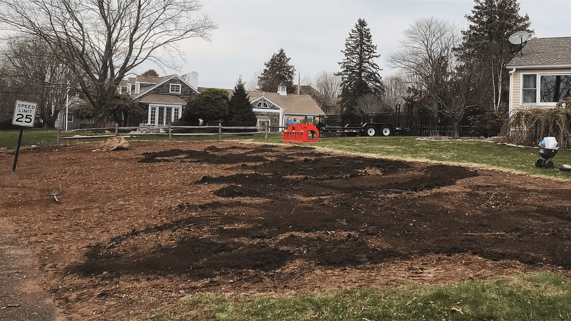 Retaining wall installation in Mystic and Stonington, CT